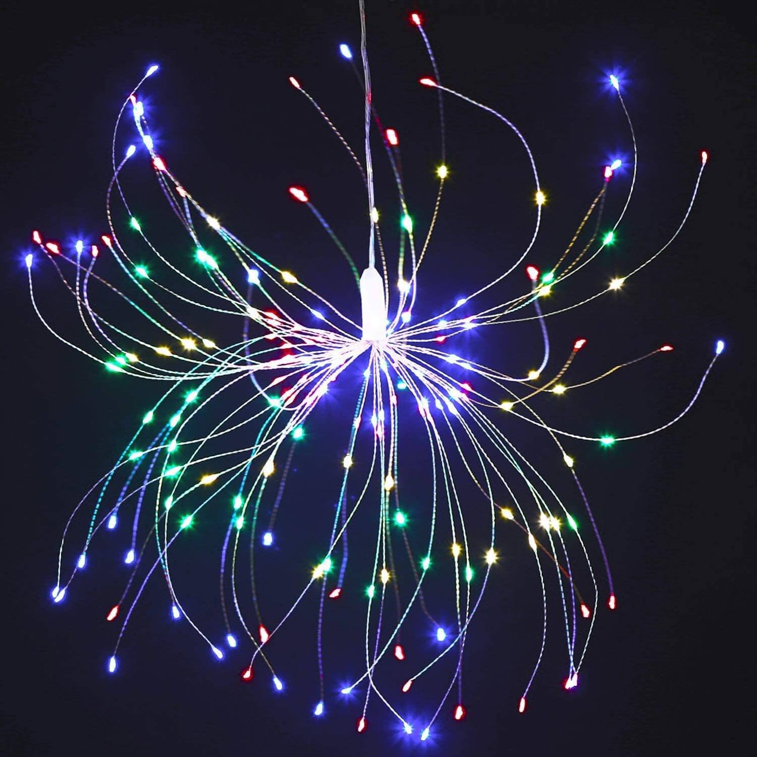 BowLift | Fireworks Light Dandelion Copper Wire 120/200 Light Battery USB Solar LED Decorative Light