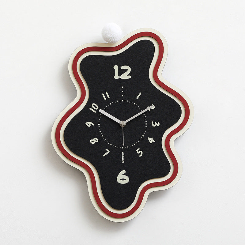 BowLift | Creative irregular wall decoration Silent Clock