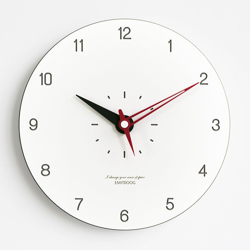 BowLift | Frendorf™ Minimalistic Modern Round Wall Decor Silent Clock