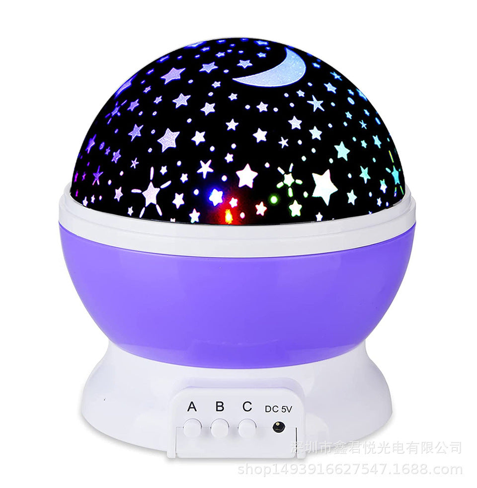 BowLift | Soothing Night Light Ball with Star Projection