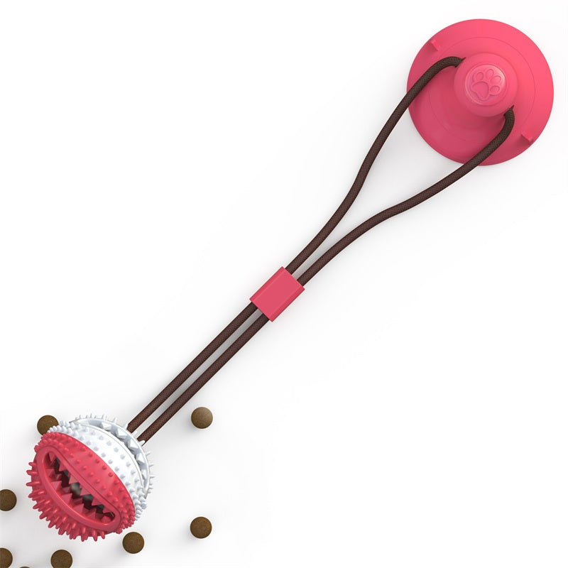 BowLift | Dog Bite Toy Interactive food leaker toy with Suction Cup