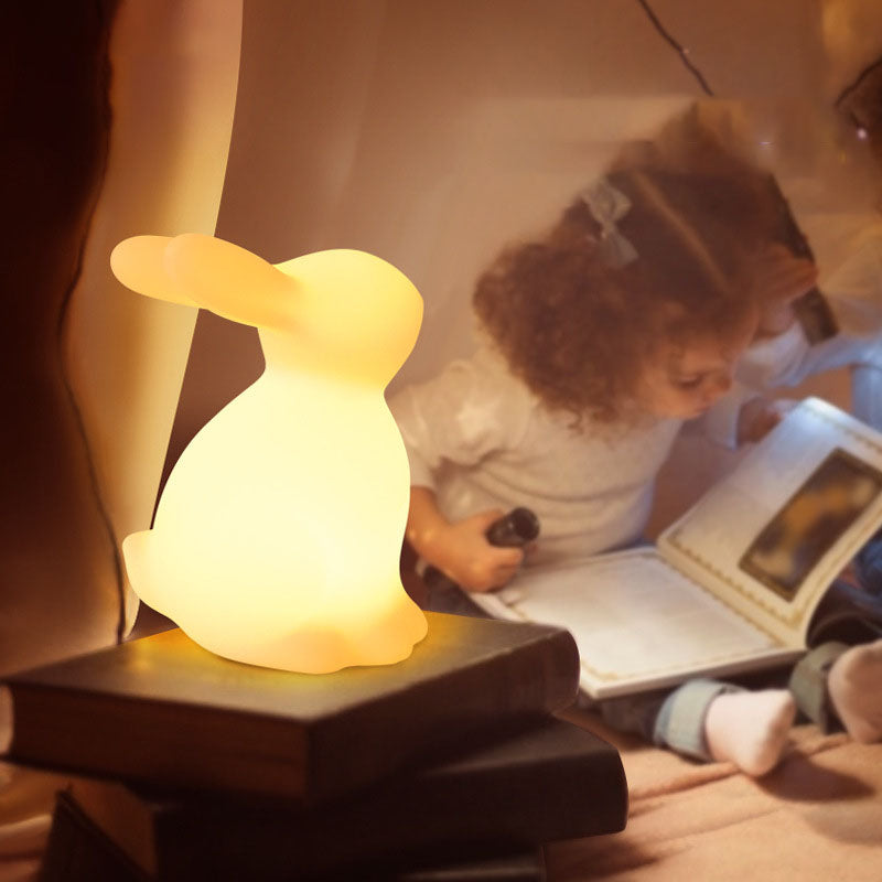 BowLift | Contemporary Creative Rabbit PE LED Table Lamp for the Bedroom