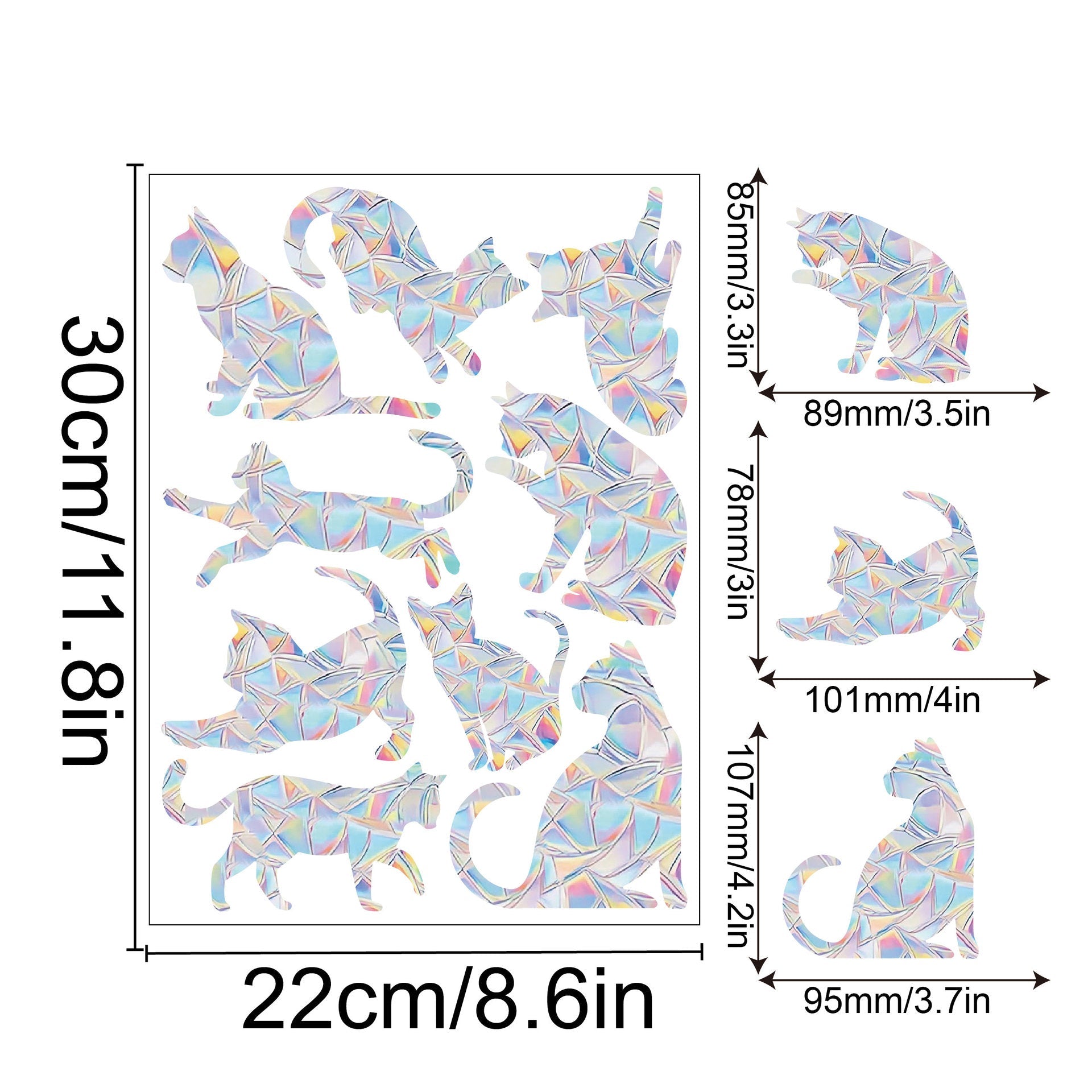 BowLift | Rainbow Window Sticker