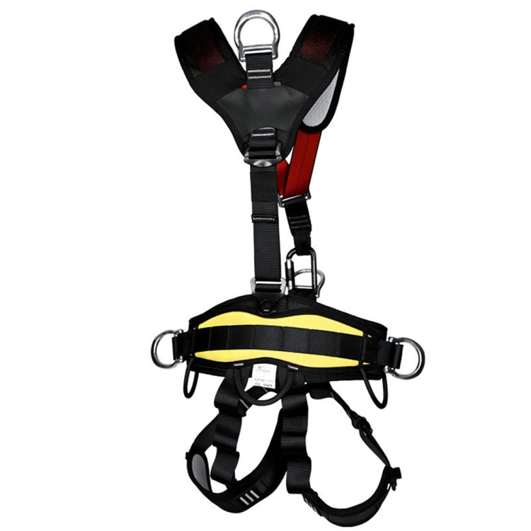 BowLift | XINDA XDA9516 Outdoor Climbing Polyester High-Strength Rope Adjustable Descender Full-Body Safety Harness