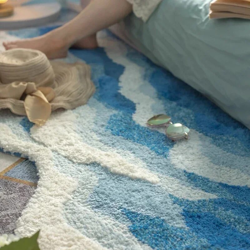 BowLift | Ocean Wave Rug