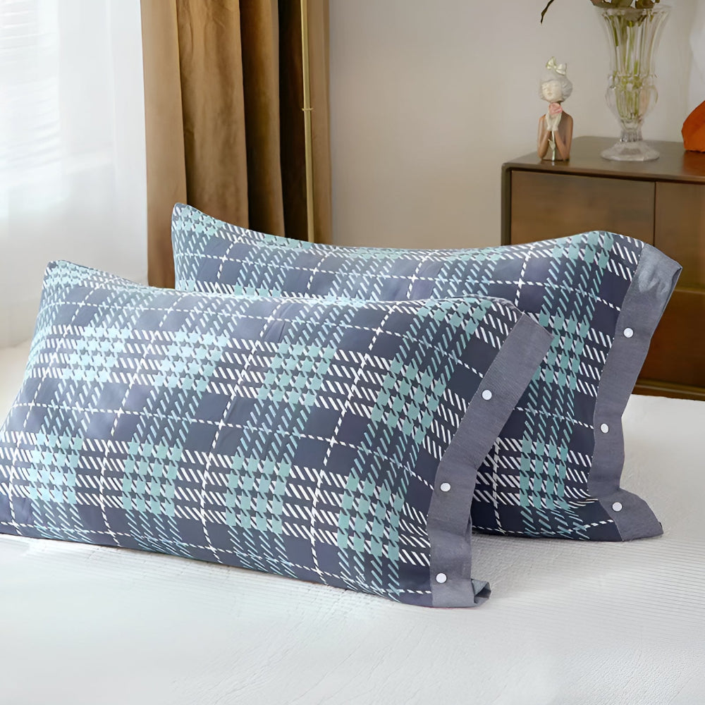 BowLift | Pure Cotton Buttoned Pillowcase