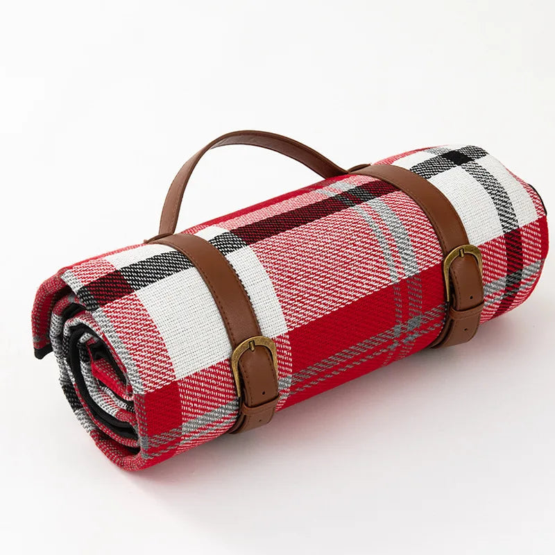 BowLift | Foldable Waterproof Plaid Picnic Blanket for Outdoor Adventures