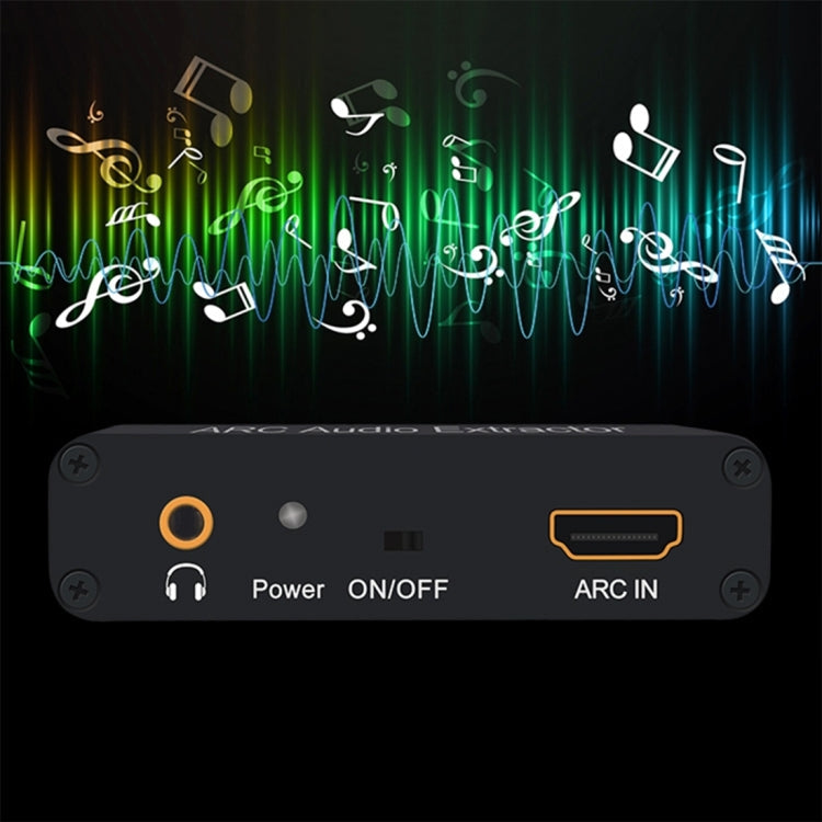 BowLift | 192KHz ARC Audio Extractor HDMI ARC to SPDIF + Coaxial + L/R Converter Audio Return Channel Adapter
