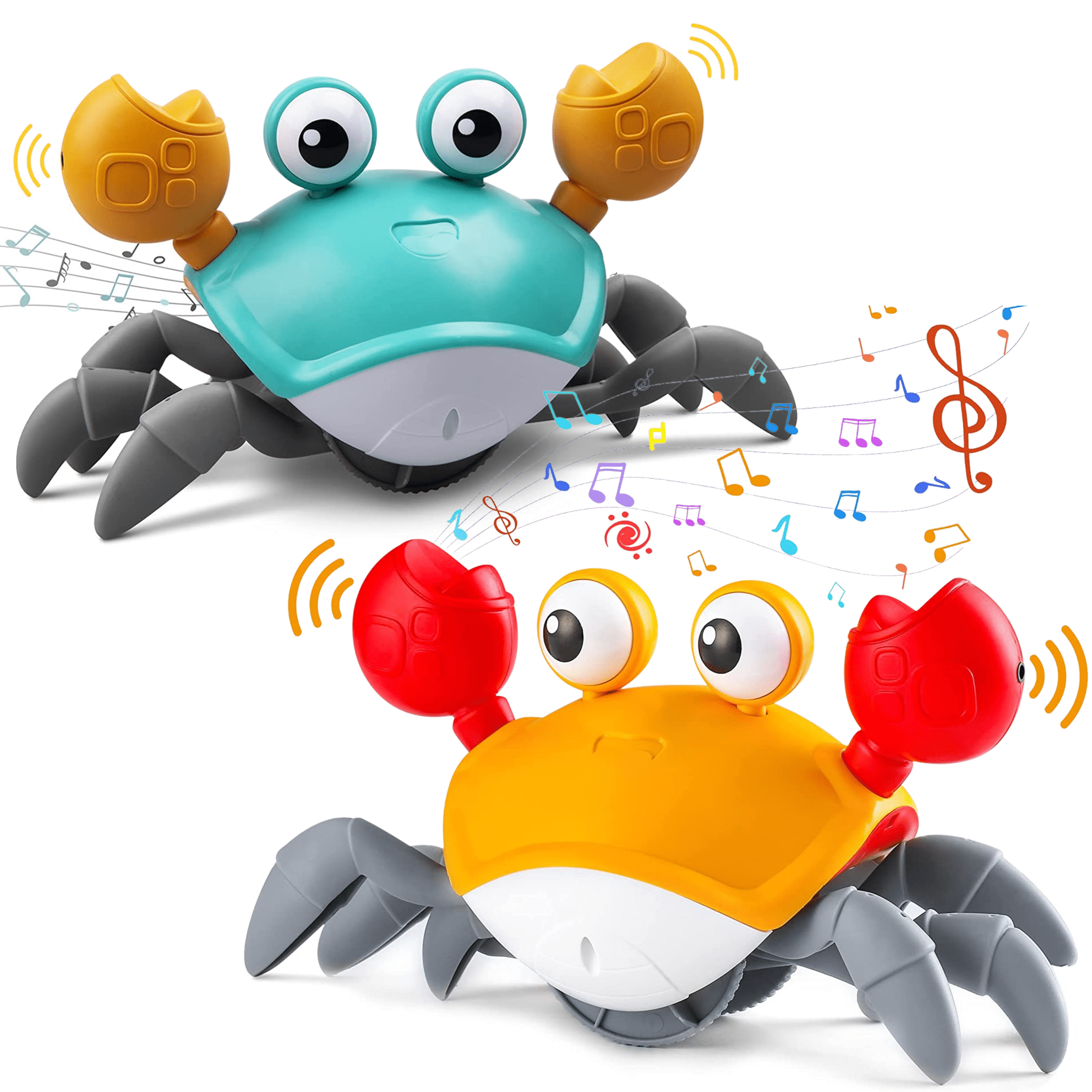 BowLift | Colorful crab motivating children to move and explore the world