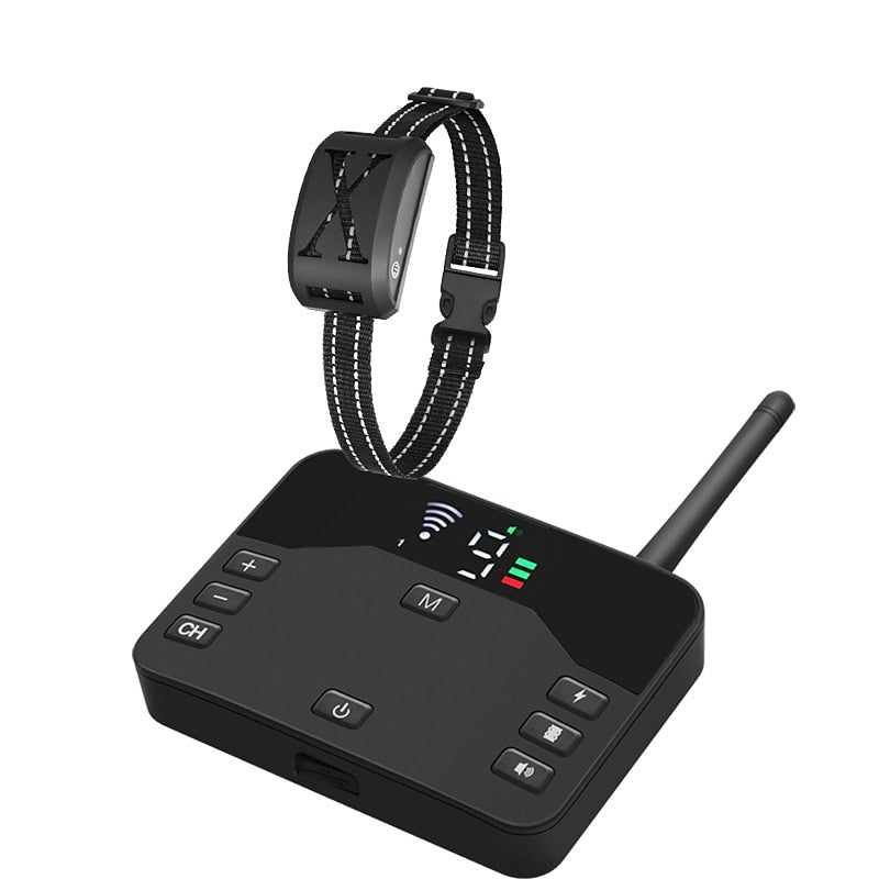 BowLift | Wireless Dog Fence System with Adjustable Waterproof Collar – Up to 240 Metres Range