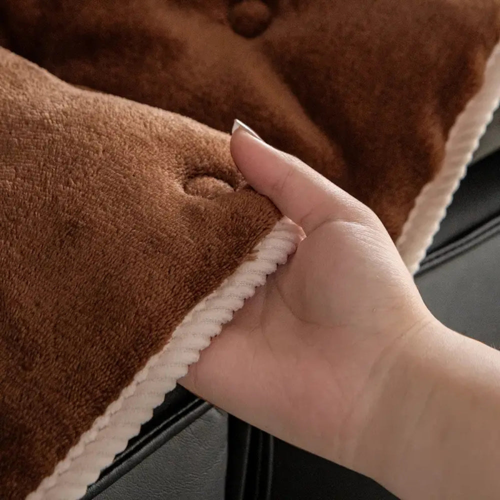 BowLift | Plush Button-Tufted Sofa Cover