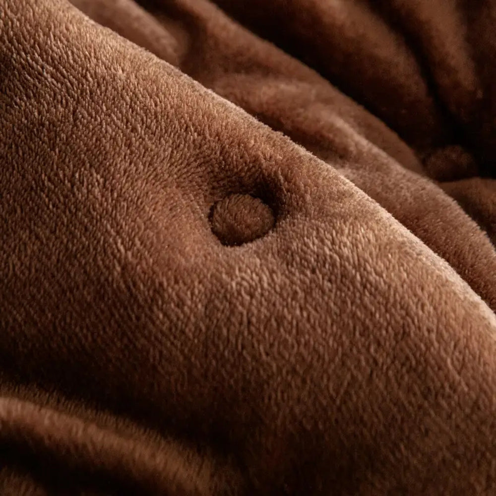 BowLift | Plush Button-Tufted Sofa Cover