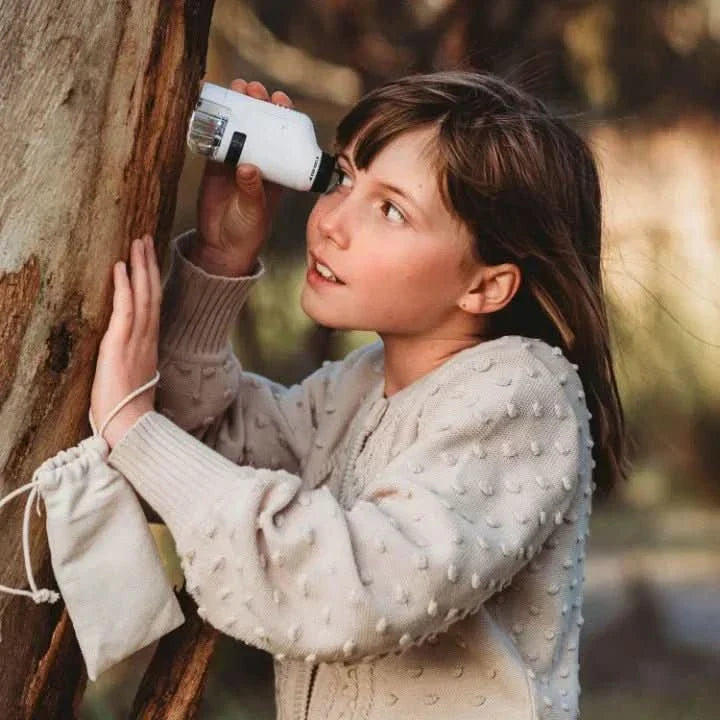 BowLift | ExplorerLens – Portable microscope for kids – 60x–120x zoom – Discover & learn everywhere