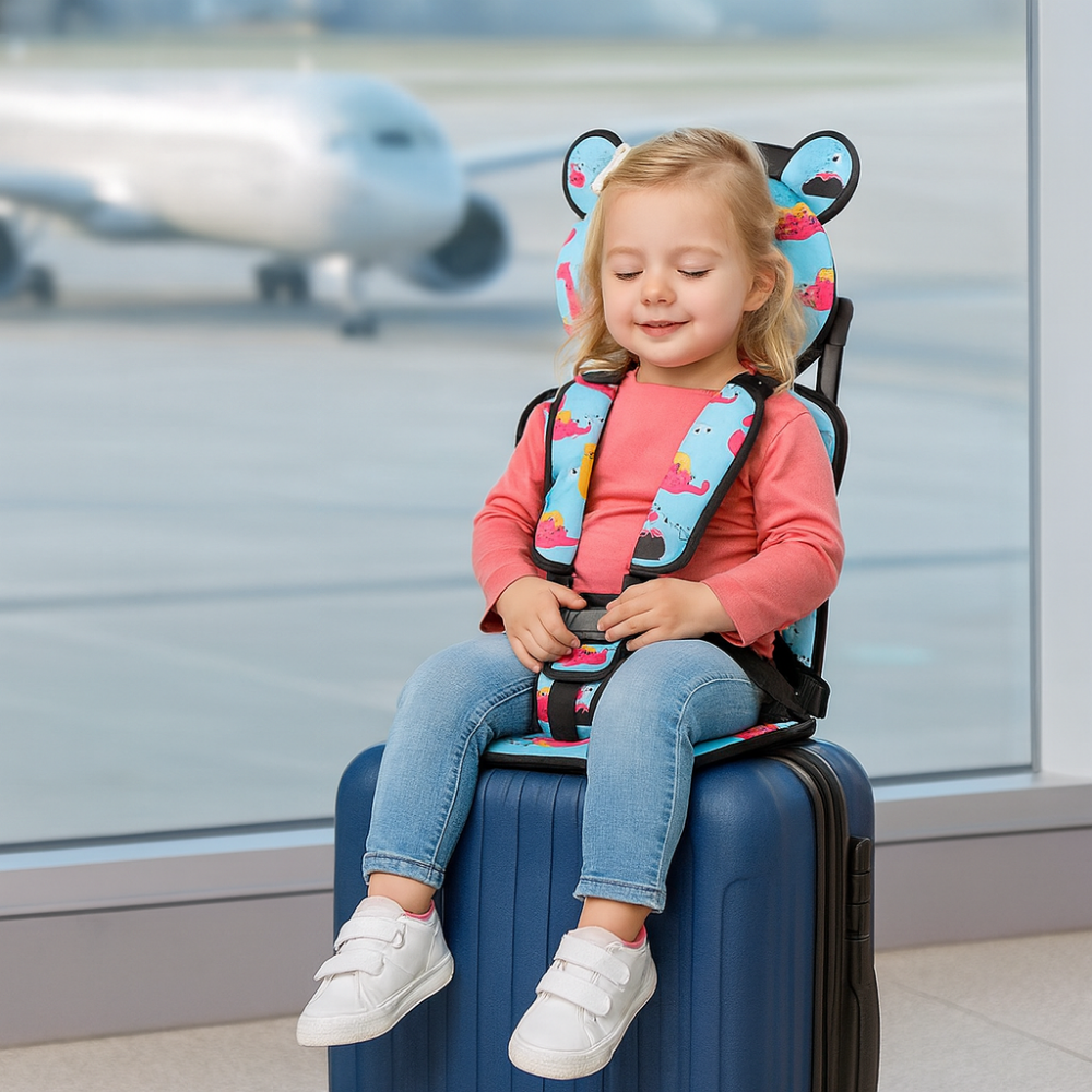 BowLift | Baby Travel Car Luggage Seat Safety Harness Cushion