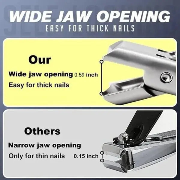 BowLift | Premium Nail Clipper made of stainless steel – For thick nails & clean cuts