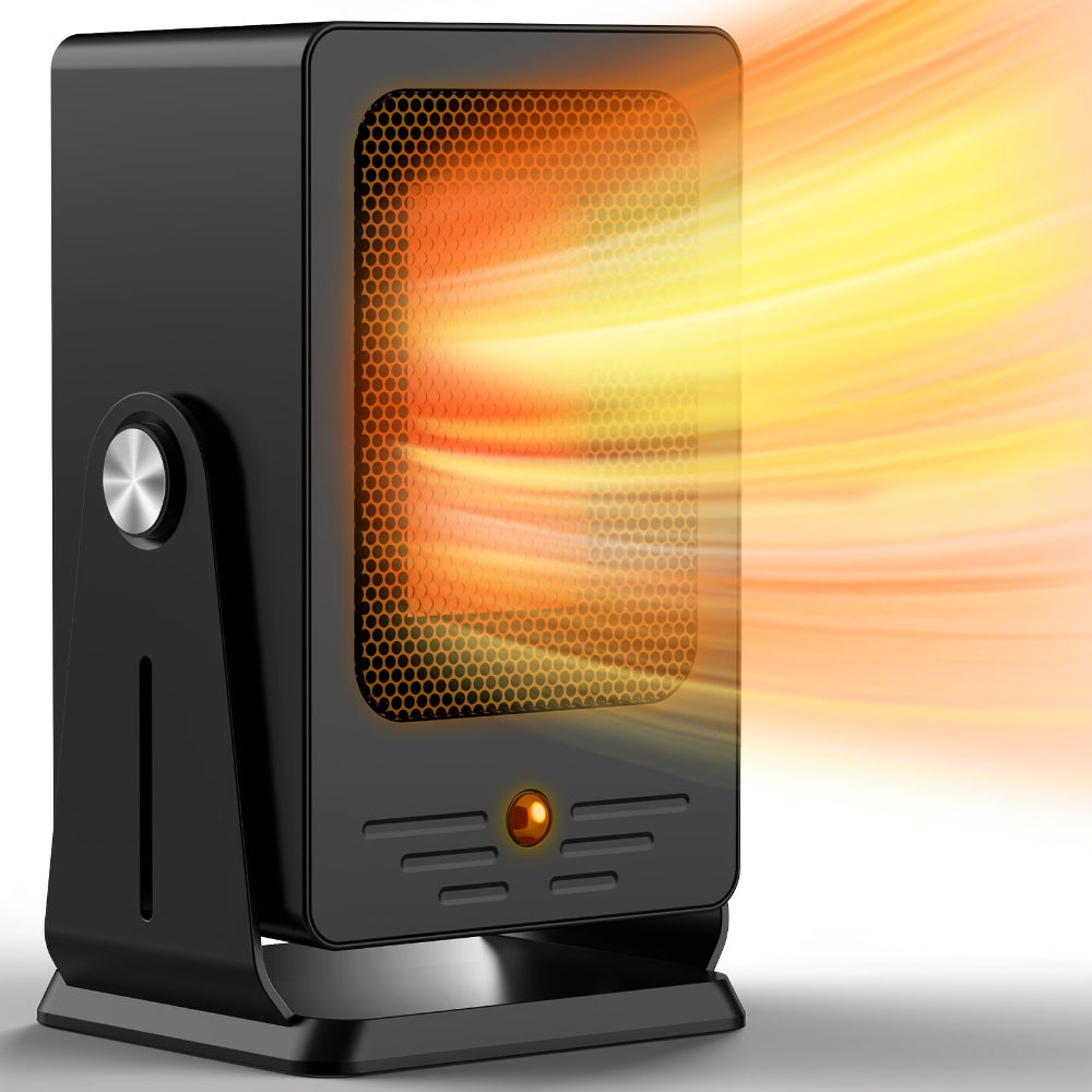 BowLift | Portable Electric Convection Heater with Thermostat – Energy-Saving Room Heater for Quick Heating 900 W