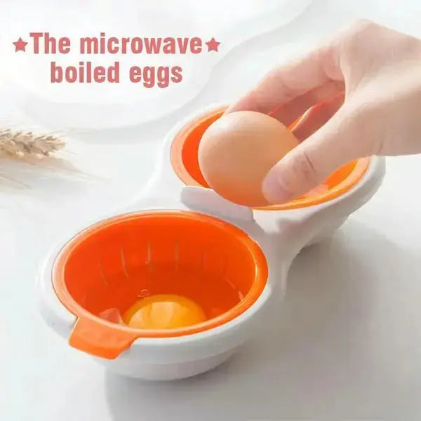 BowLift | Microwave Egg Cooker | Portable | Food-Grade Plastic | 24×11×6 cm