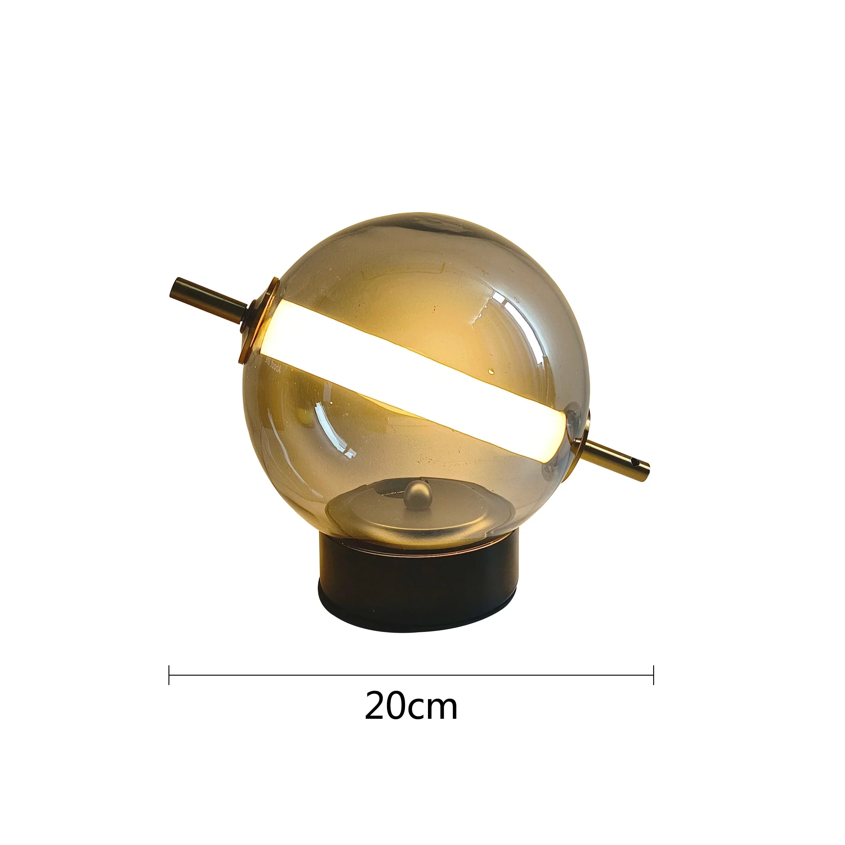 BowLift | Retro Glass Table Lamp with Warm Glow - Timeless Elegance