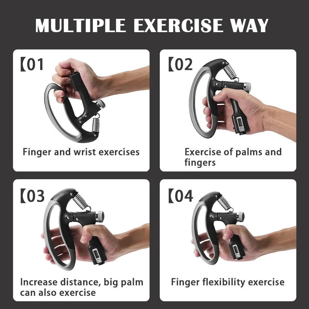 BowLift | Adjustable Hand Grip Muscle Strength Hand Trainer