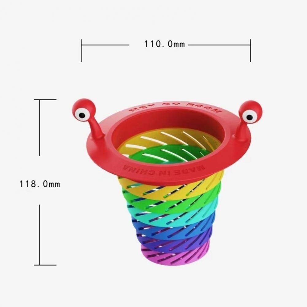 BowLift | Little Monster Colorful Foldable Sink Strainer Basket