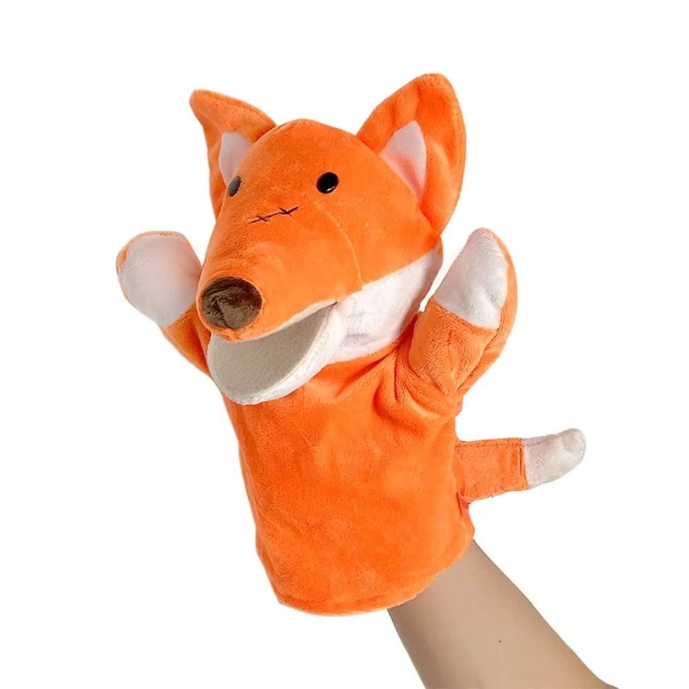 BowLift | Soft Animal Hand Finger Puppet Plush Toy for Kids Learning and Play