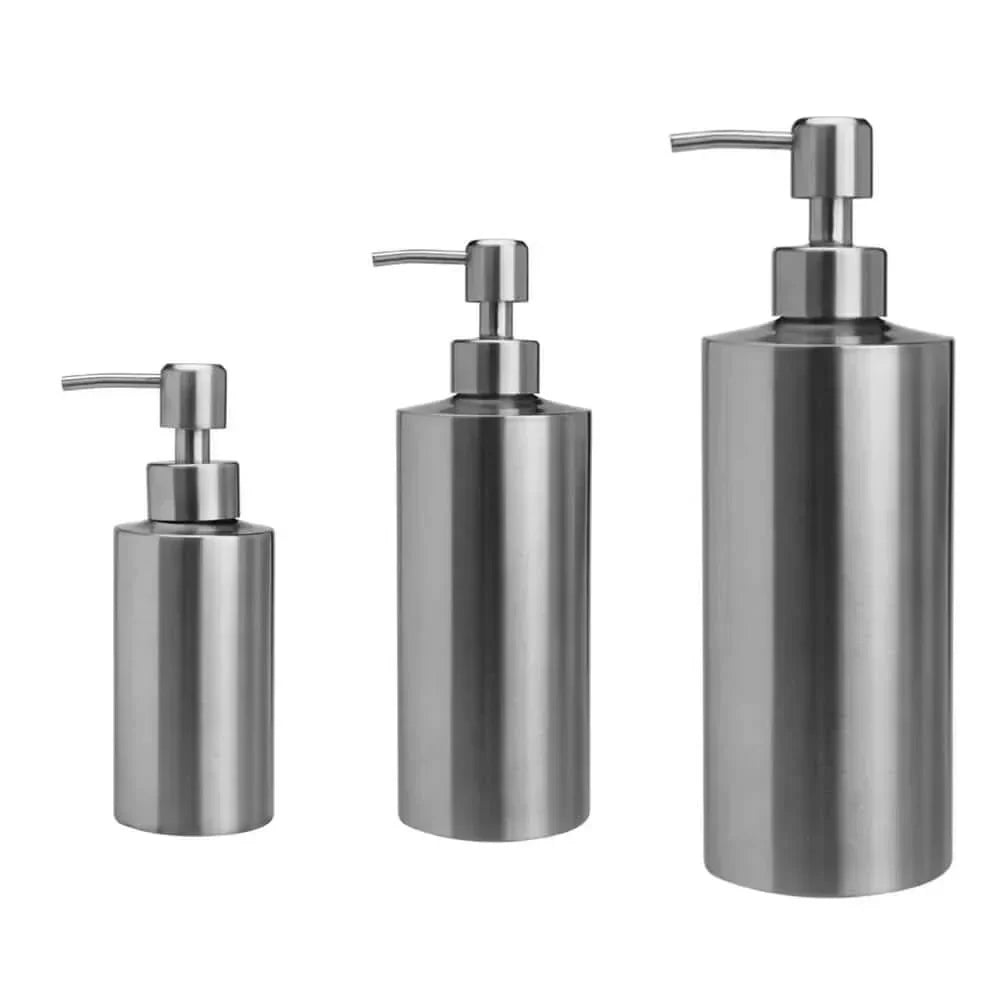BowLift | Elegant Stainless Steel Hand Pump Soap Dispenser 250ml/350ml/550ml