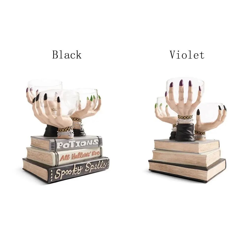 BowLift | Witch Hand Vintage Resin Party Snack Holder