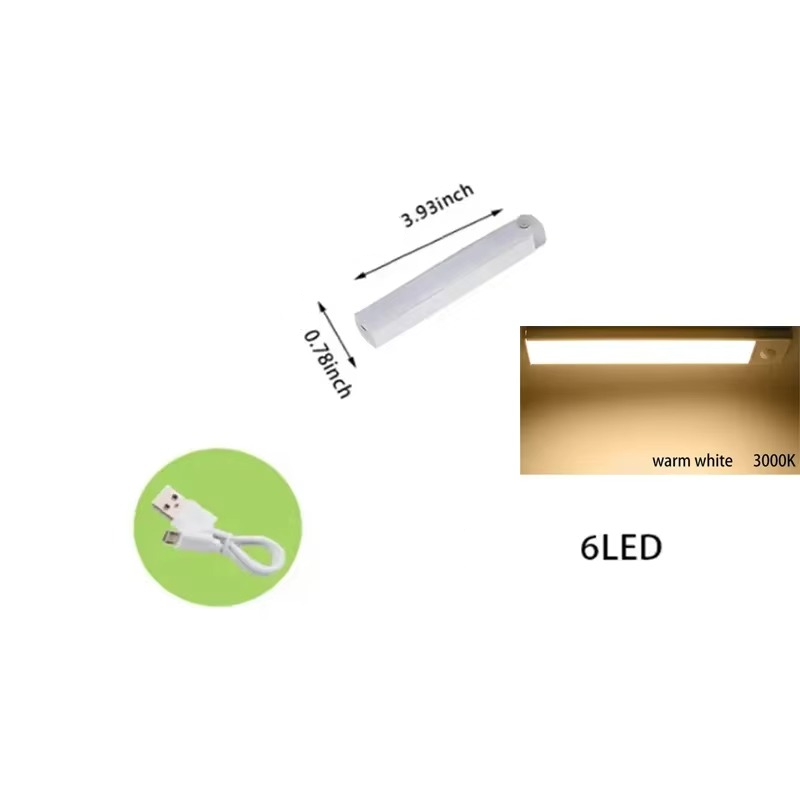 BowLift | Smart Sensor LED Night Light - Motion-Activated, Dimmable & Rechargeable