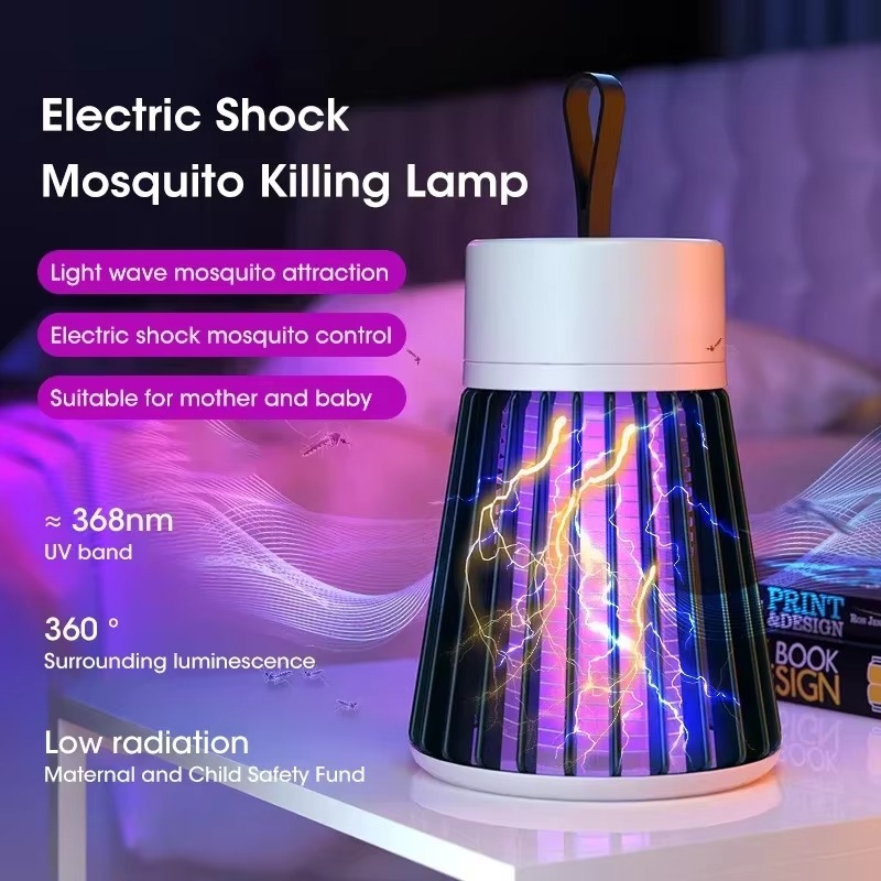 BowLift | Portable USB Mosquito Killer Lamp – Electric Shock & Silent Pest Control