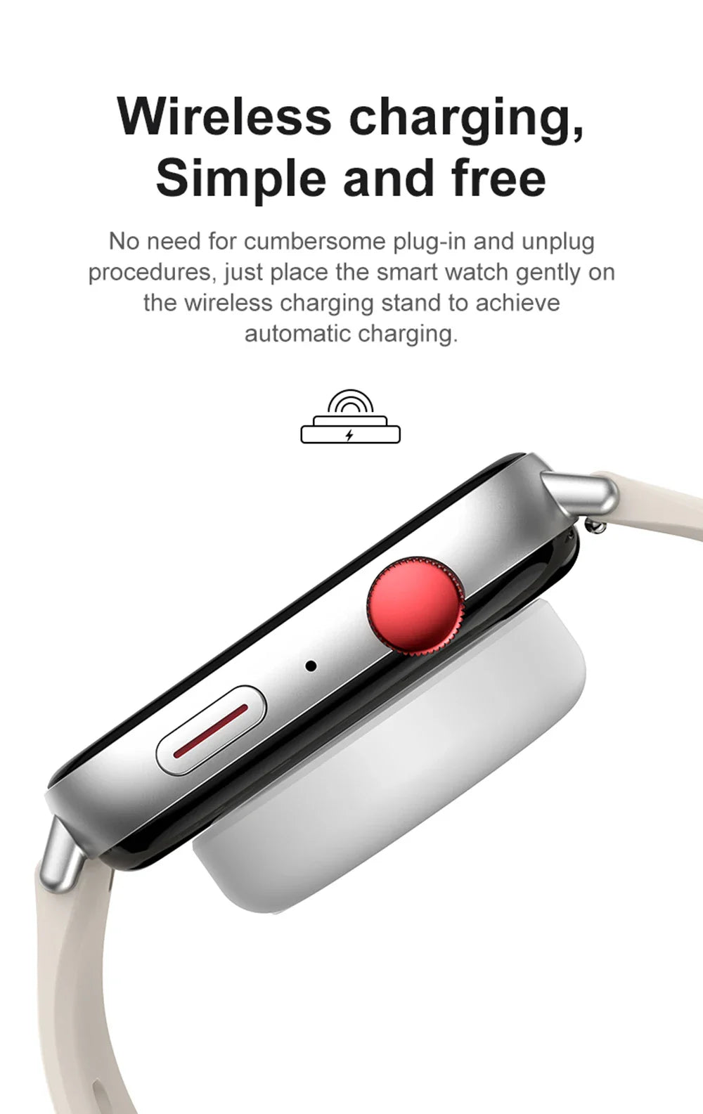 BowLift | 2 In 1 Fitness Tracker Voice Calling Smart Watch