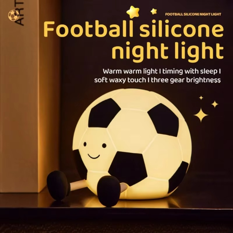 BowLift | Rechargeable Football Night Light with 3-Level Dimming
