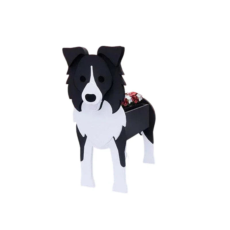 BowLift | Flower pot - Pawsome - Dog plant container - Various breeds
