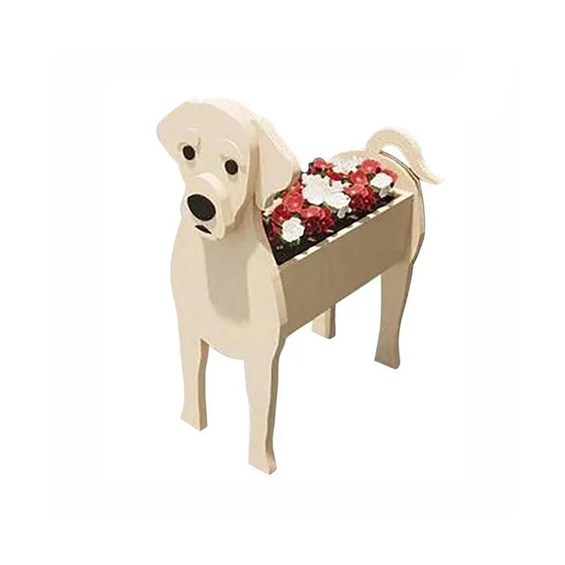 BowLift | Flower pot - Pawsome - Dog plant container - Various breeds