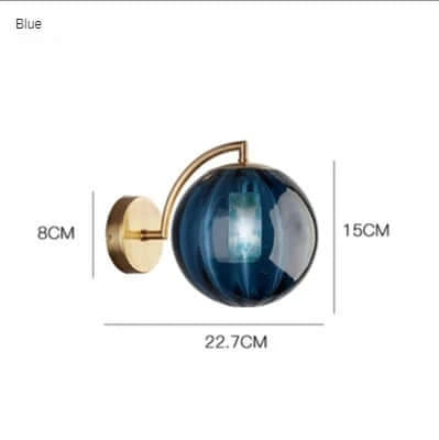 BowLift | Colorful Glass Modern Wall Lamp