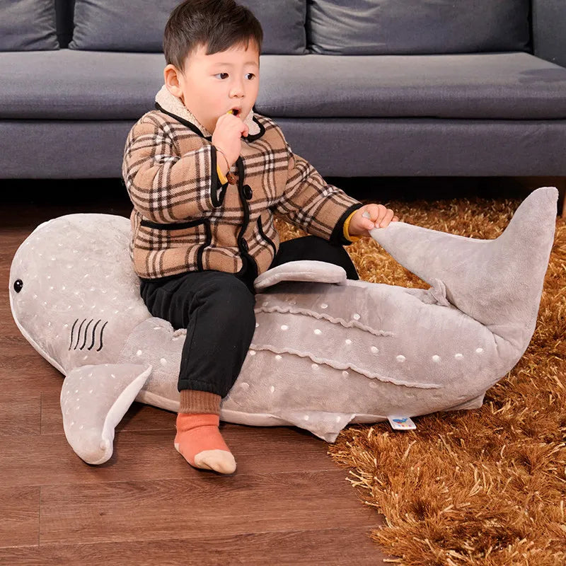 BowLift | Soft Whale Shark Plush Toy for Cozy Nights and Special Gifts