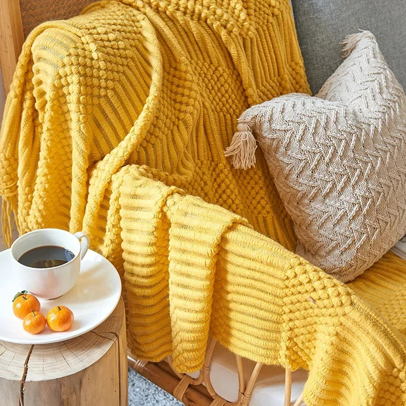 BowLift | Nordic Style Dick Knitted Blanket