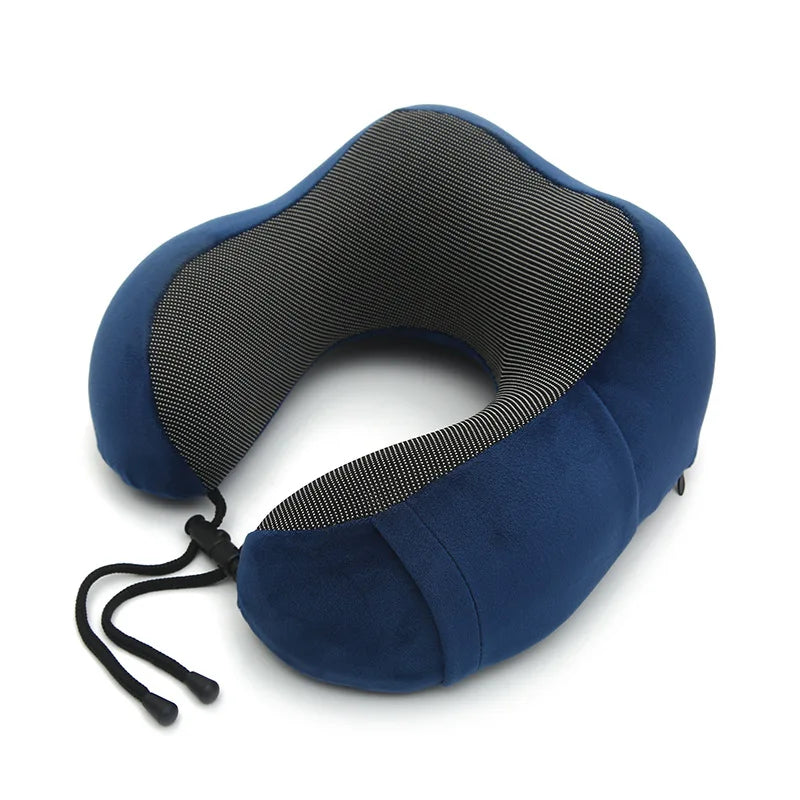 BowLift | U-shaped neck pillow made of memory foam for travel and sleeping