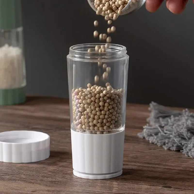 BowLift | Designer Pepper Mill with Transparent Body