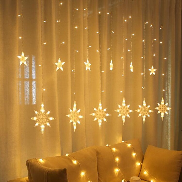 BowLift | Solar Moon Star Lamp LED String Lights Decoration