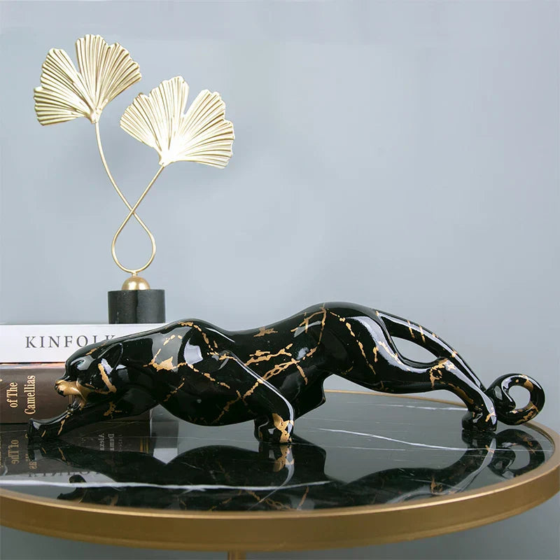 BowLift | Elegant Jaguar Stone Sculptor