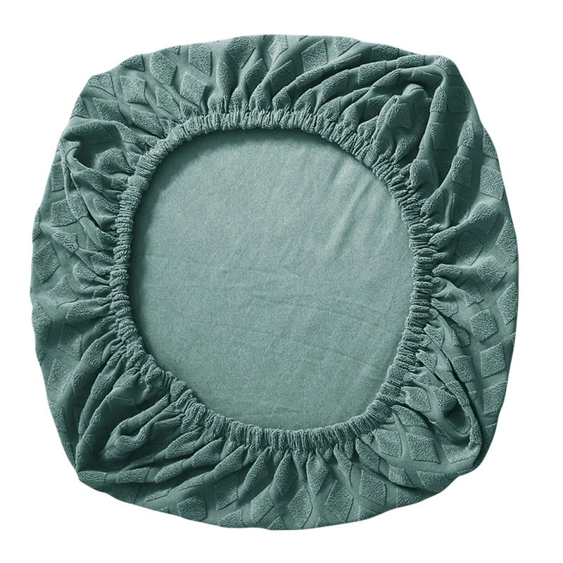 BowLift | Spandex elastic office chair cover Jacquard seat covers pineapple mesh fleece protective cover elastic computer seat protector