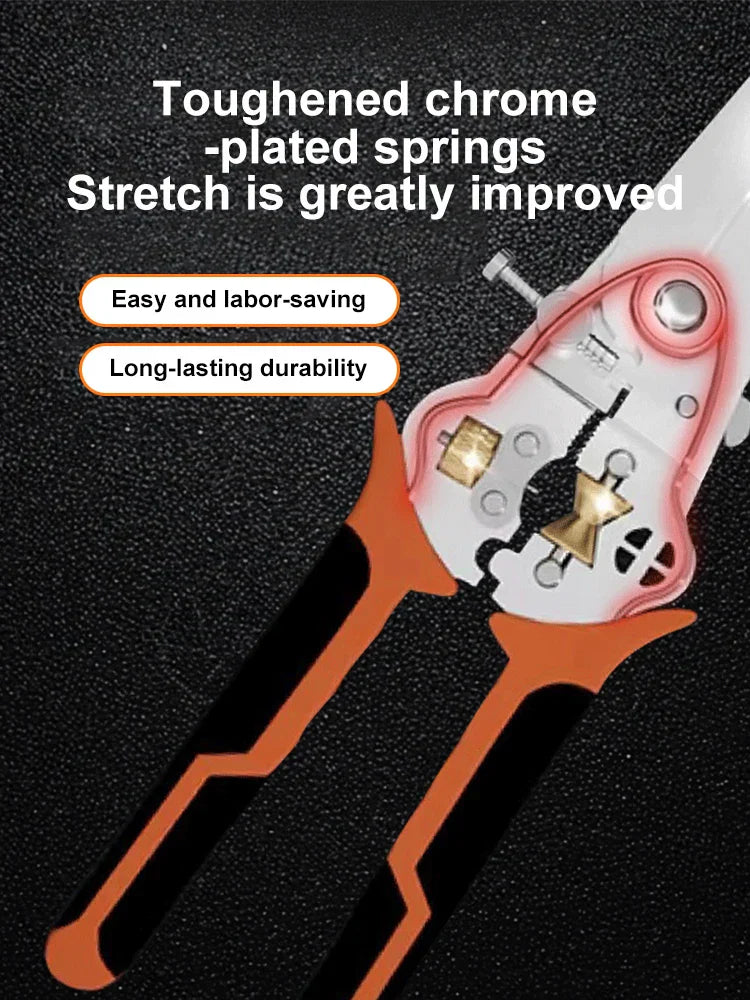 BowLift | Heavy-Duty 10in1 Wire Cutter Stripping Pliers
