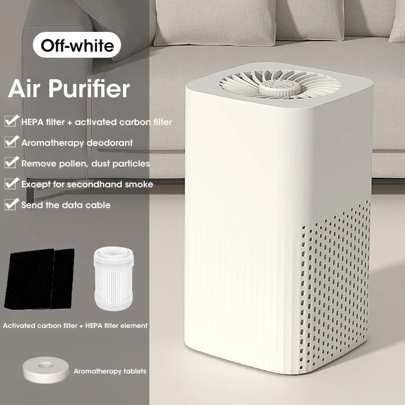 BowLift | Compact air purifier with HEPA filter - BreezeMini
