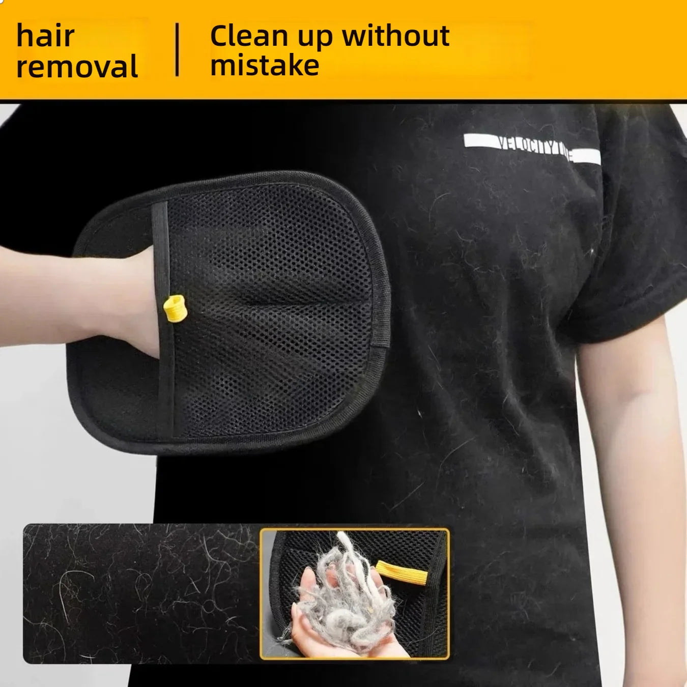 BowLift | GroomEase Pet Hair Remover Glove