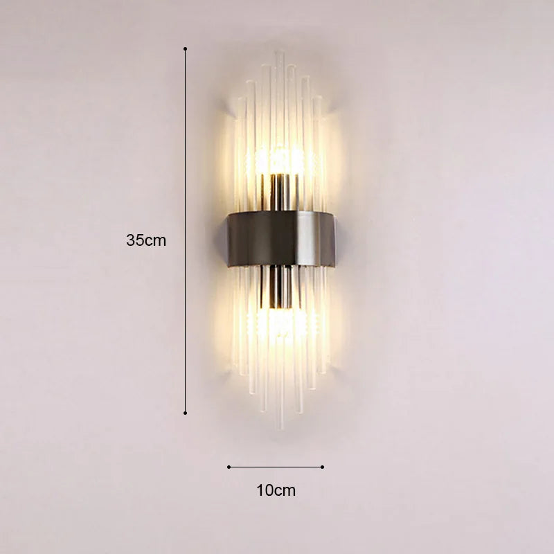 BowLift | Elegant LED Wall Lamp in Gold