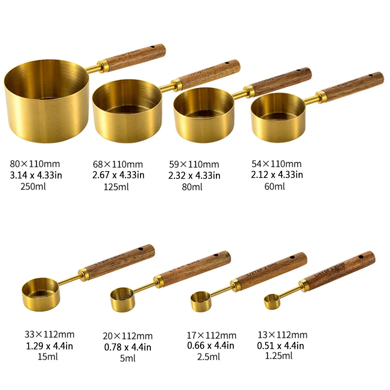 BowLift | Lyra Measuring Cups & Spoon Set