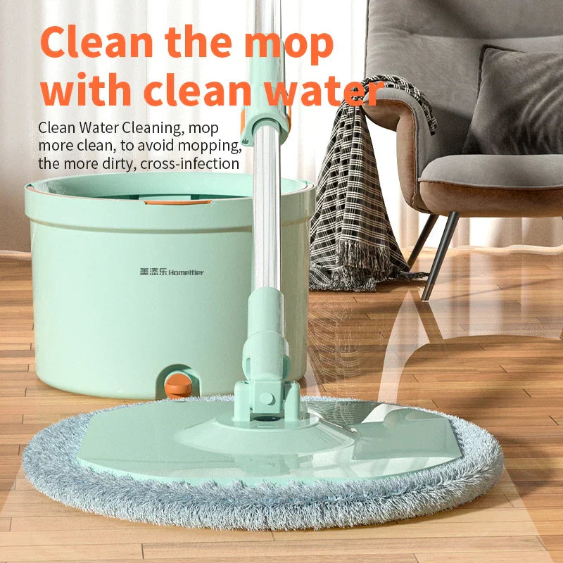 BowLift | Hands-Free Water Separation Effortless Cleaning Electrostatic Mop
