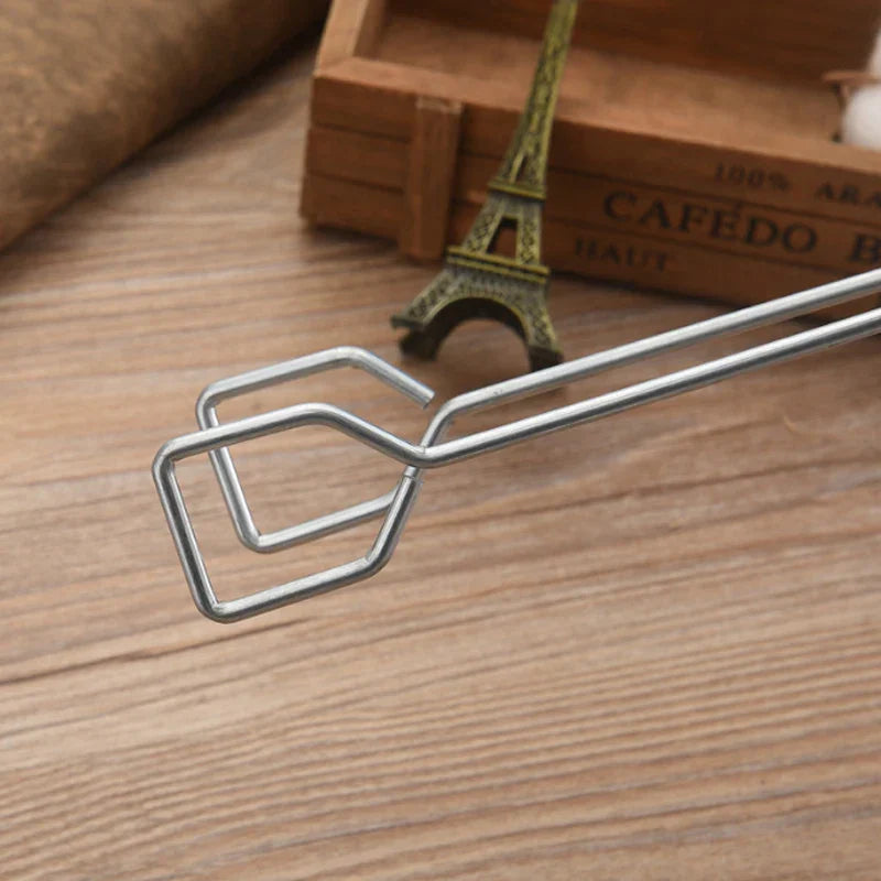 BowLift | Extra Long Charcoal Clip Tongs