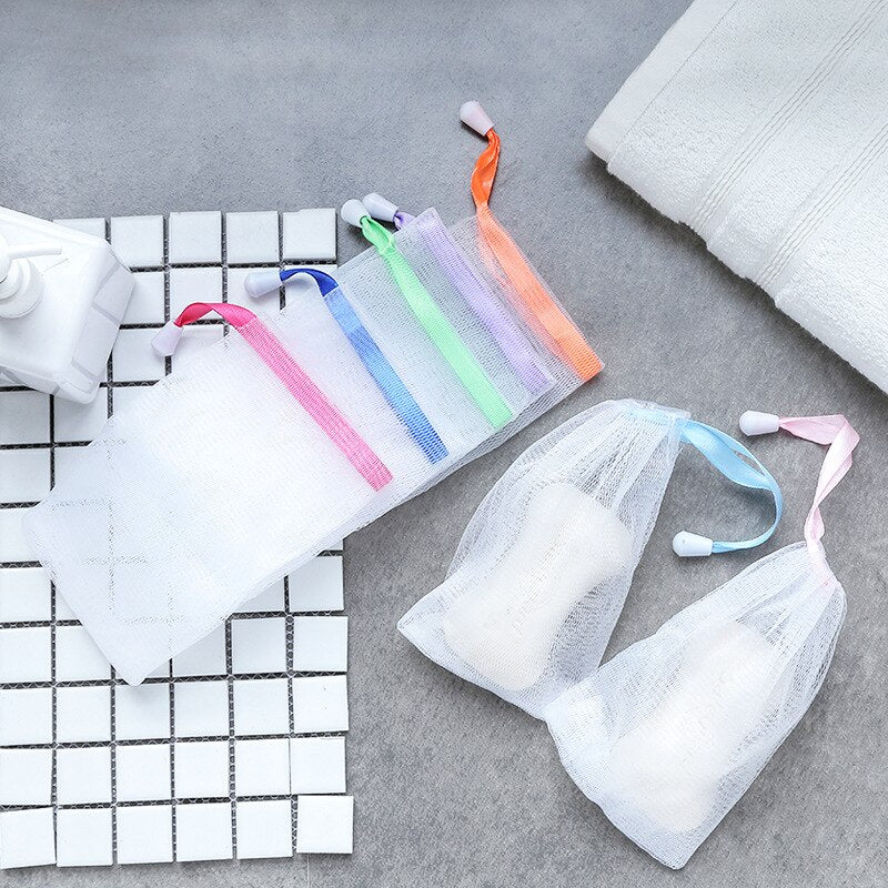 BowLift | 10Pcs Hangable Soap Organizer Mesh Bag