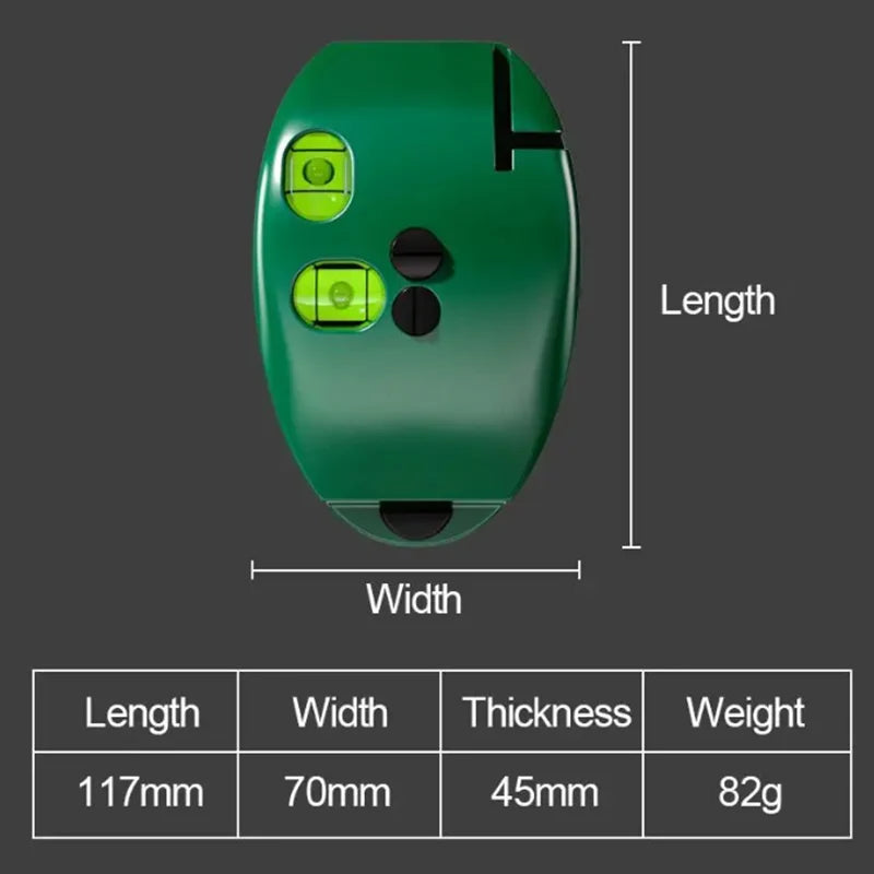 BowLift | High Precision 2-Line Laser Level Right Angle Tool